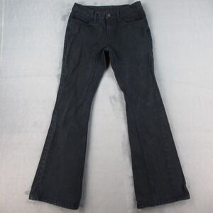J. Galt John Galt Black Flare Leg Jeans High Rise Size S‎ RR212 YR17 100% Cotton